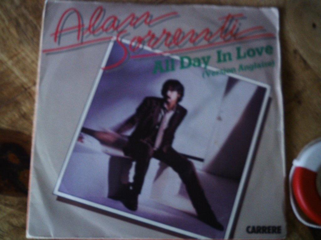 alan sorrenti -  all day in love 6jun, Fotohoes, Ophalen of Verzenden, Zo goed als nieuw, Pop