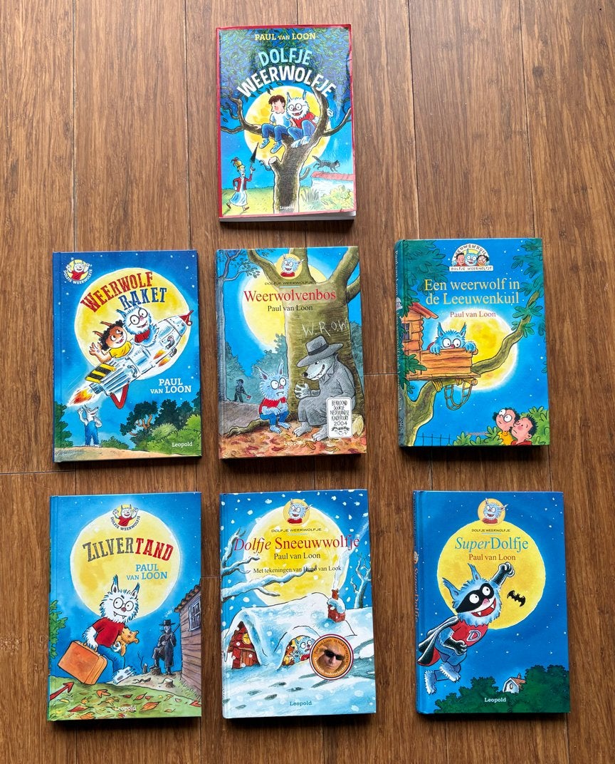Dolfje Weerwolfje boekenreeks - Paul van Loon (7 boeken), Boeken, Ophalen of Verzenden, Zo goed als nieuw, Fictie algemeen