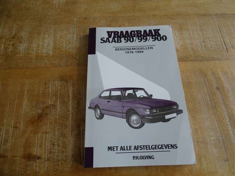 Saab 90 - 99 - 900 Vraagbaak Werkplaatshandboek NL 1976-1990, Verzenden, Zo goed als nieuw, Overige merken