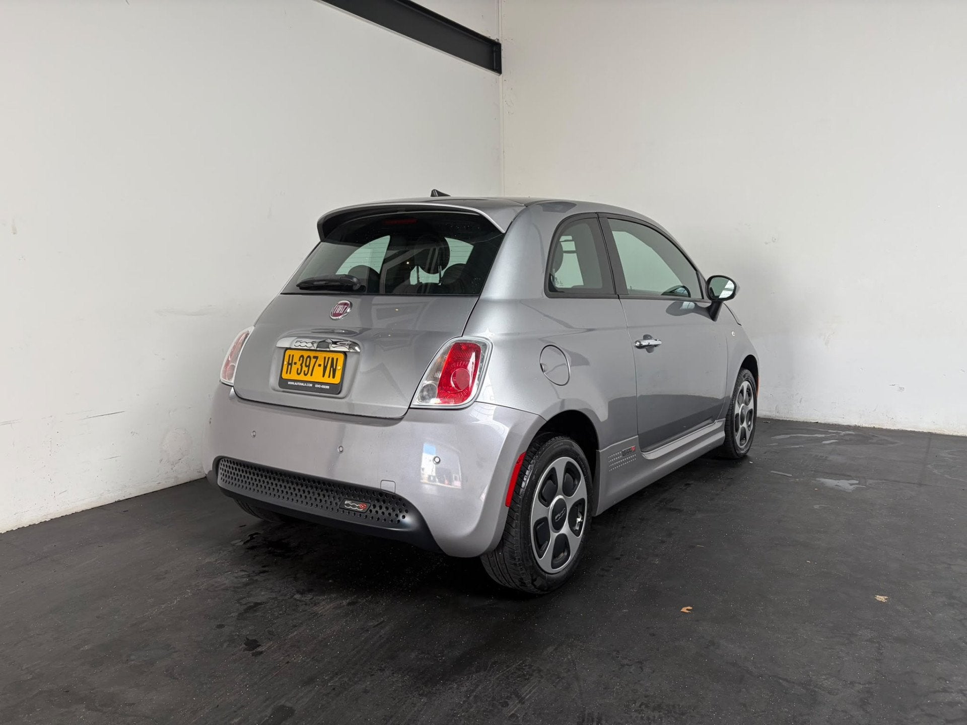 Fiat 500 E 24kwh. Cruise. Clima! (bj 2016, automaat), 4 stoelen, Leder, 1285 kg, Te koop