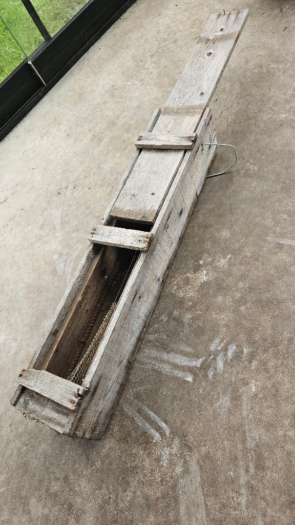 Oud palingkistje – authentiek visserijmateriaal, Ophalen of Verzenden