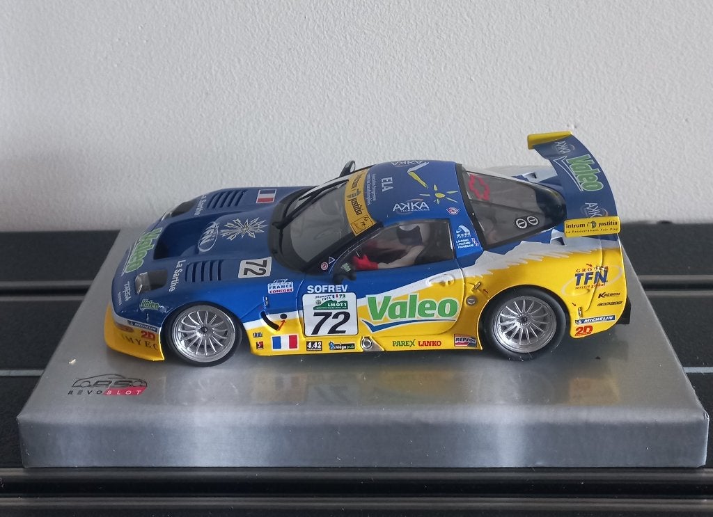 Revoslot Slotcar Chevrolet Corvette C5-R  #72, Overige merken, Racebaan, Nieuw, Ophalen of Verzenden