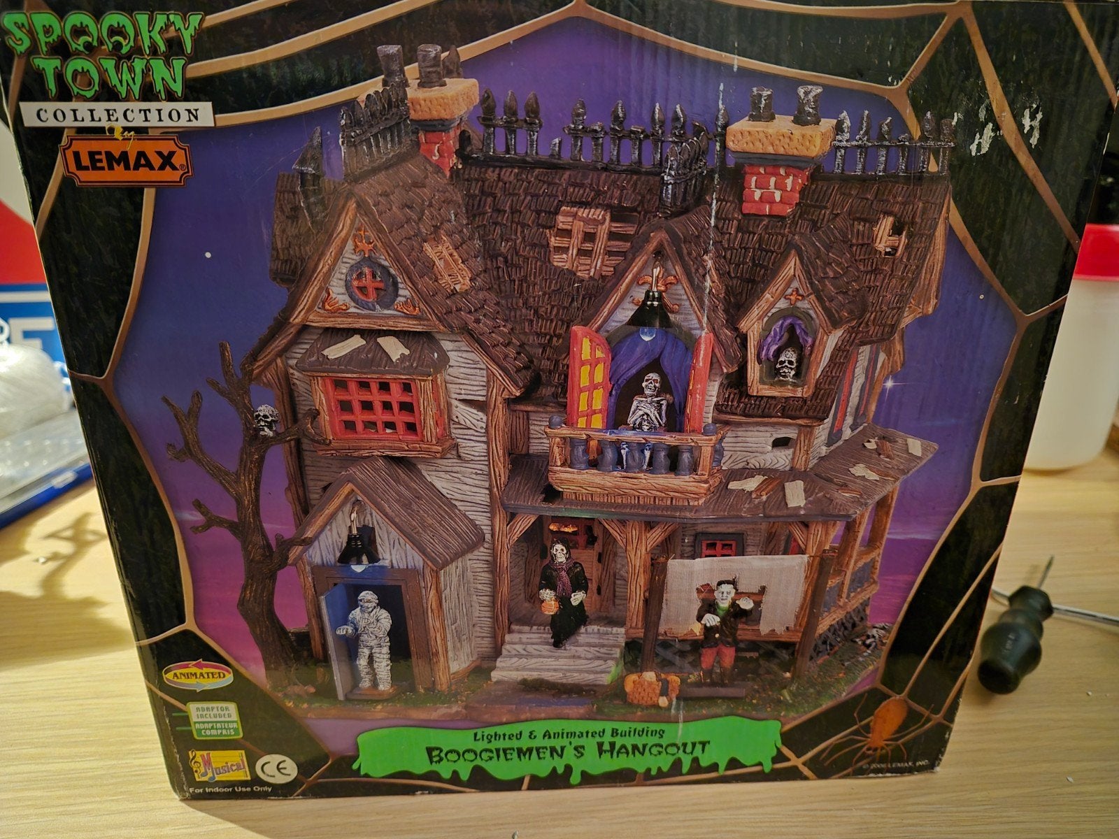 Boogiesmen's Hangout ( Spooky Town Lemax), Ophalen of Verzenden, Gebruikt
