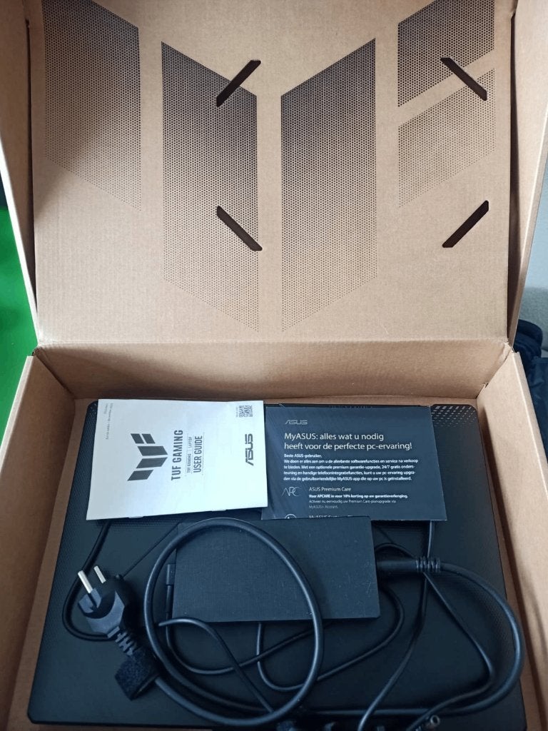 asus tuf a15 gaming/school laptop nieuw, Met videokaart, Qwerty, Nieuw, Gaming