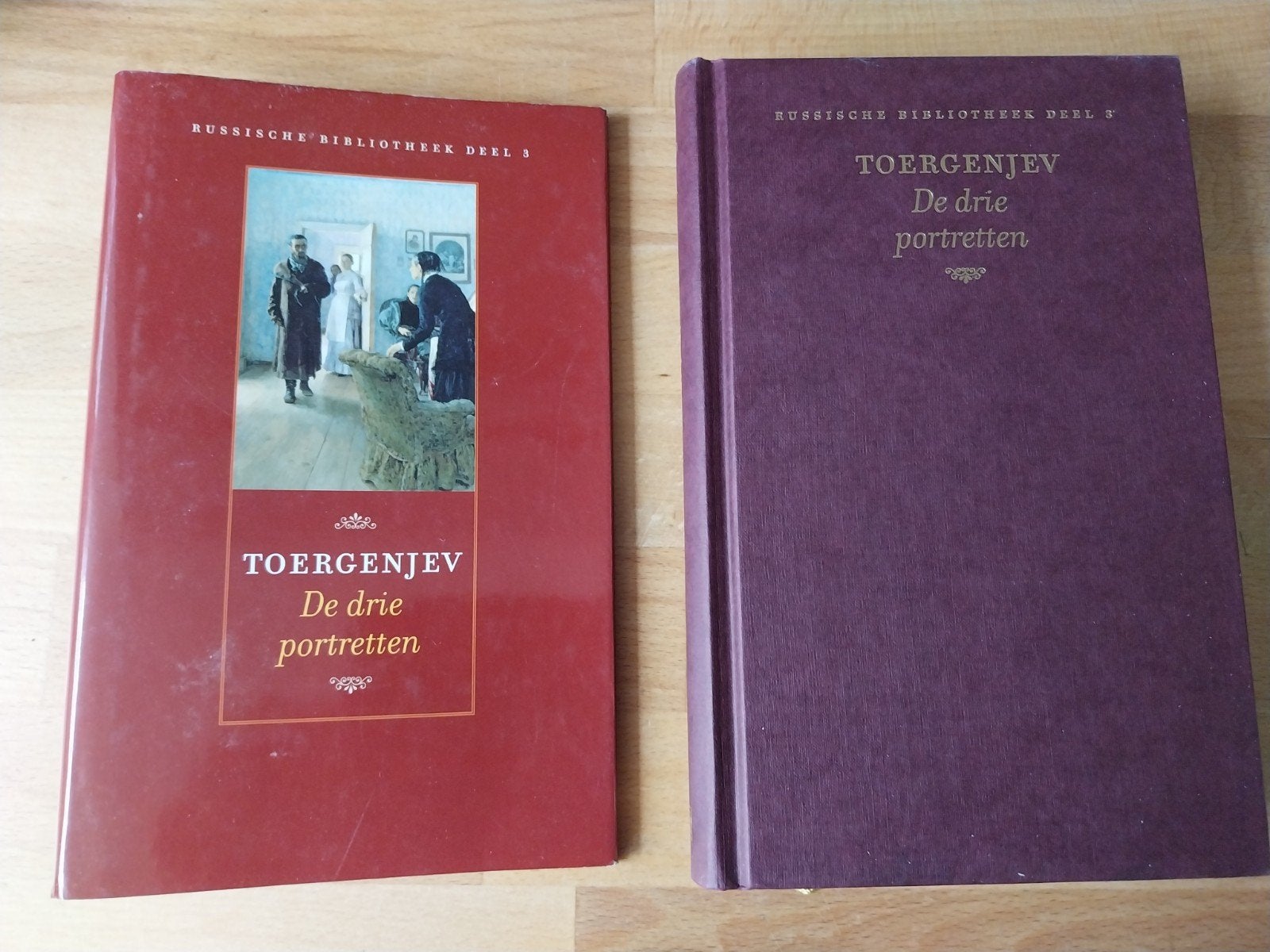 I.S. Toergenjev - De drie portretten ea verhalen (gebonden), Ophalen of Verzenden, Gelezen, I.S. Toergenjev, Europa overig