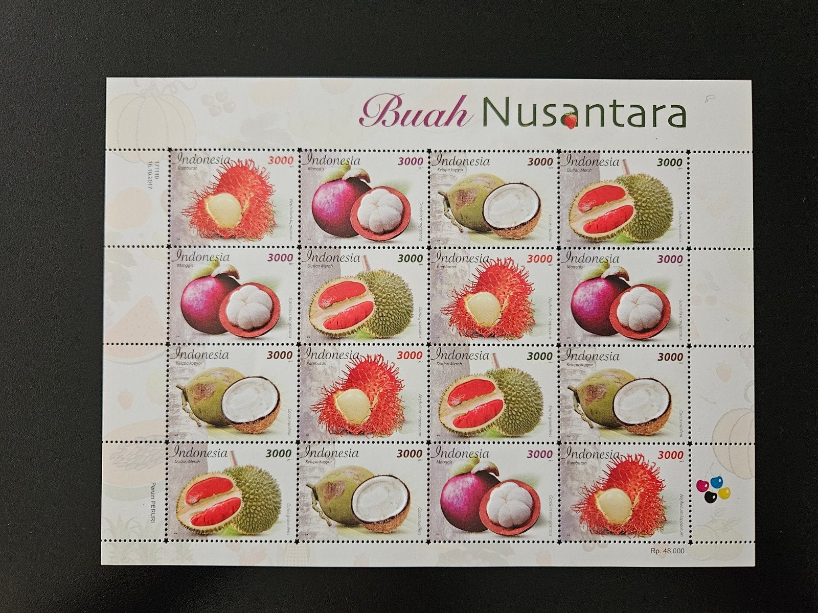 Indonesië 3444 / 47 V ***, Ophalen of Verzenden, Postfris, Zuidoost-Azië