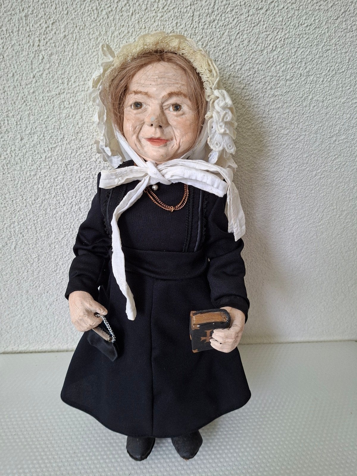 Oude handgemaakte (verzamel) pop ' PiFrance', Antiek en Kunst, Ophalen of Verzenden