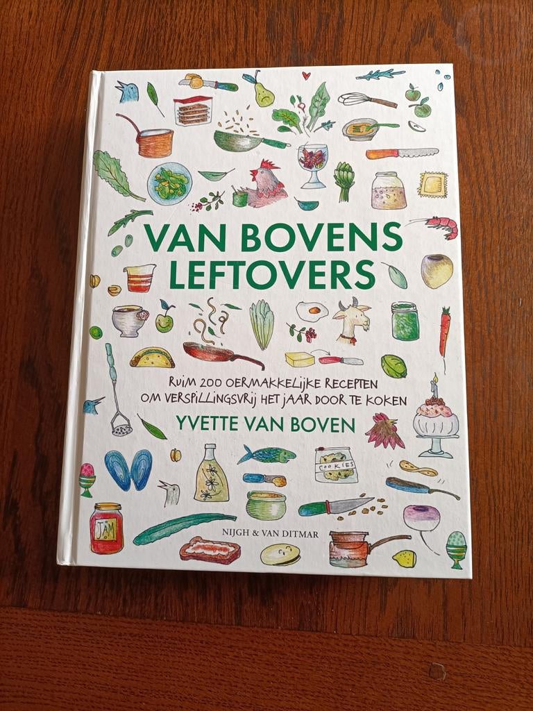 Van Bovens Leftovers - Yvette van Boven kookboek, Boeken, Kookboeken, Gelezen, Ophalen of Verzenden, Hoofdgerechten, Yvette van Boven