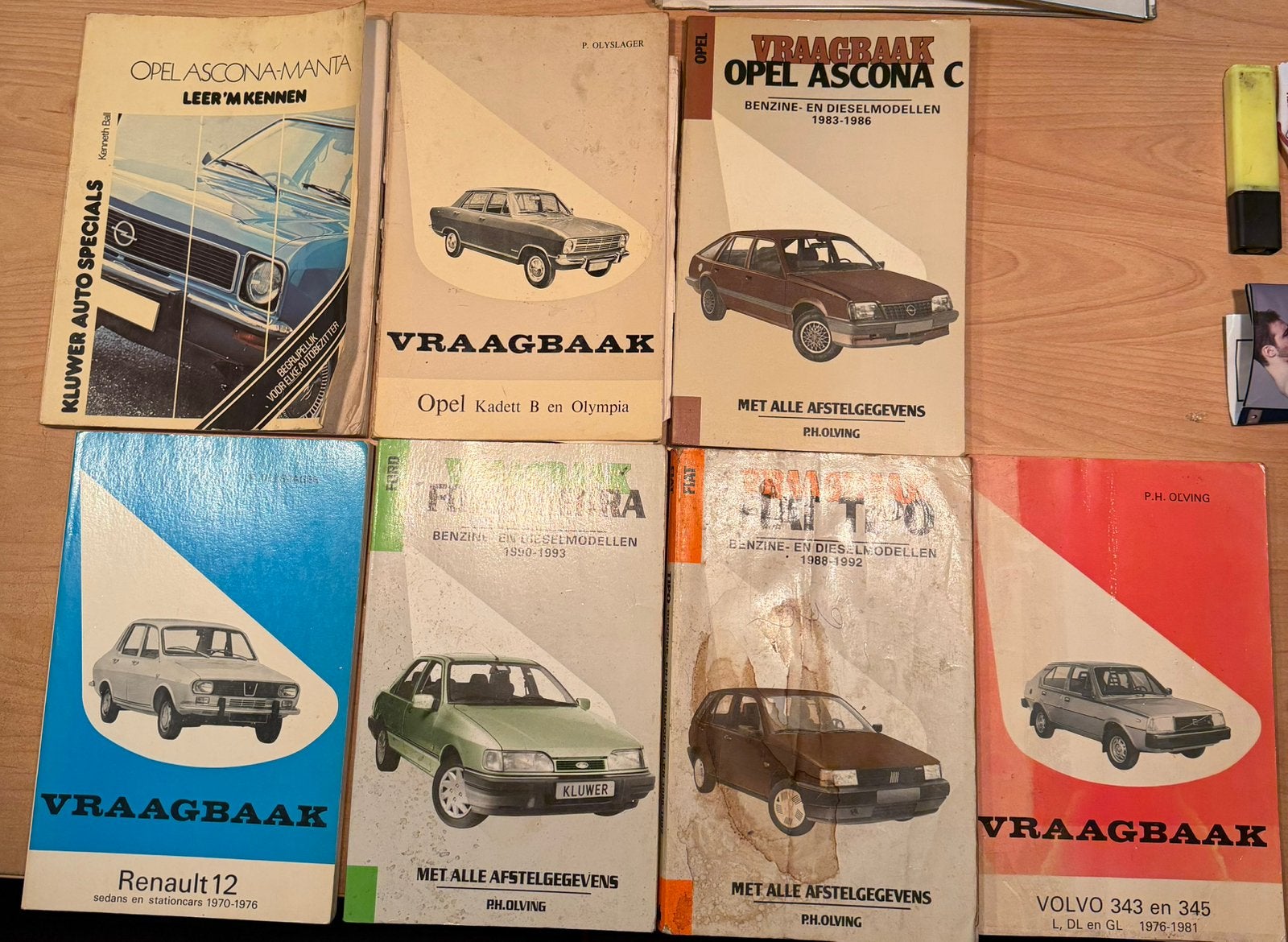 7 autoboeken Vraagbaak, Auto diversen, Ophalen of Verzenden