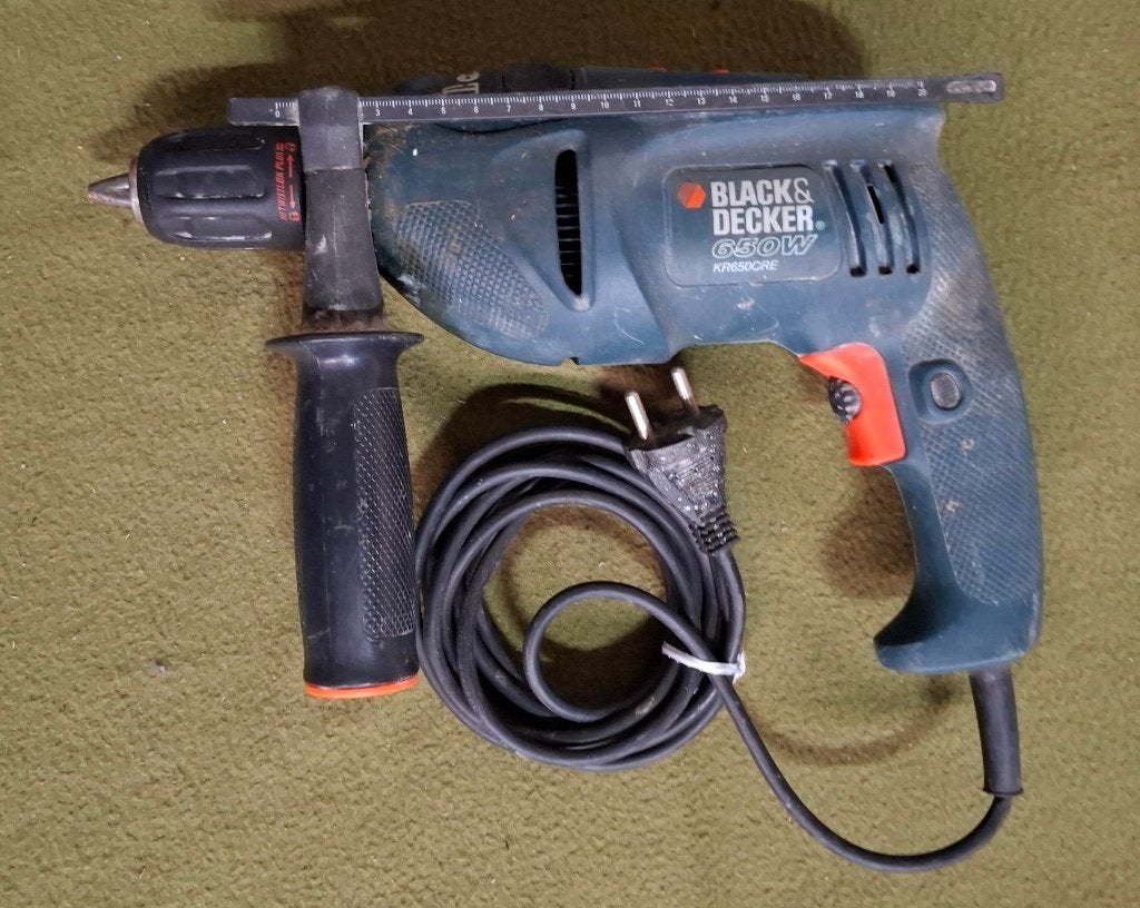 Klopboormachine Black & Decker KR650CRE, Boormachine, Ophalen of Verzenden, Klopboormechanisme, Gebruikt