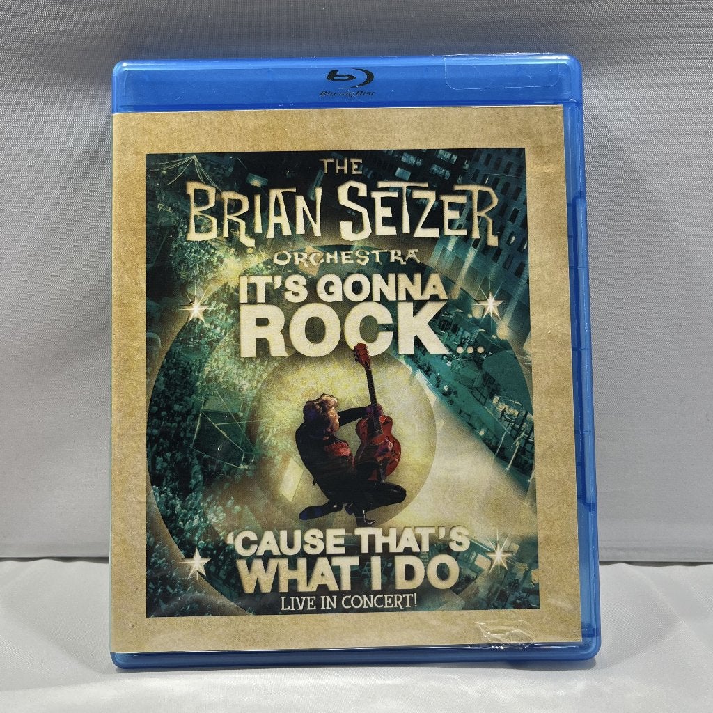 Brian Setzer - It's Gonna Rock - Blu-Ray, Cd's en Dvd's, Muziek en Concerten, Gebruikt, Verzenden, Sony