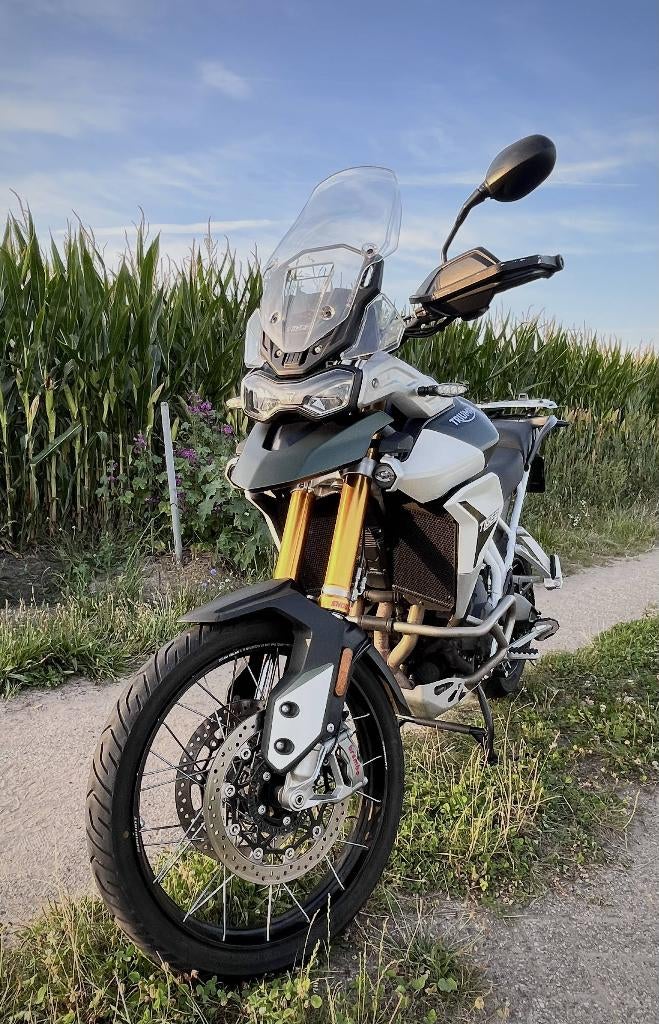 Triumph TIGER 900 RALLY PRO (bj 2023), Motoren, Motoren | Triumph, Handvatverwarming, Motorrijbewijs A, Gebruikt, Particulier
