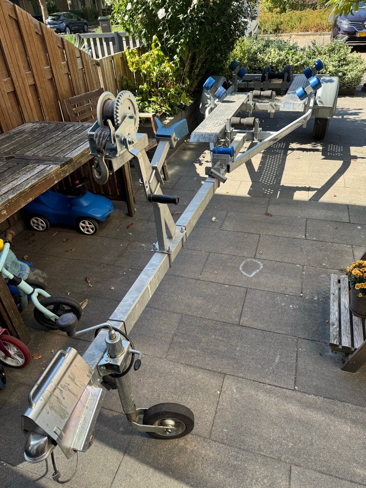 Amigo Liner V650 enkelassige boottrailer, Ophalen, Gebruikt, Overige typen
