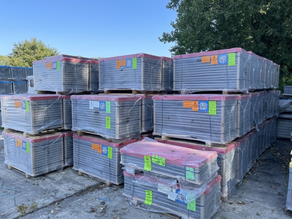Restpartij GeoCeramica planken 30x120 Trae Beige, Niet ingevuld, Keramiek, Niet ingevuld, Nieuw