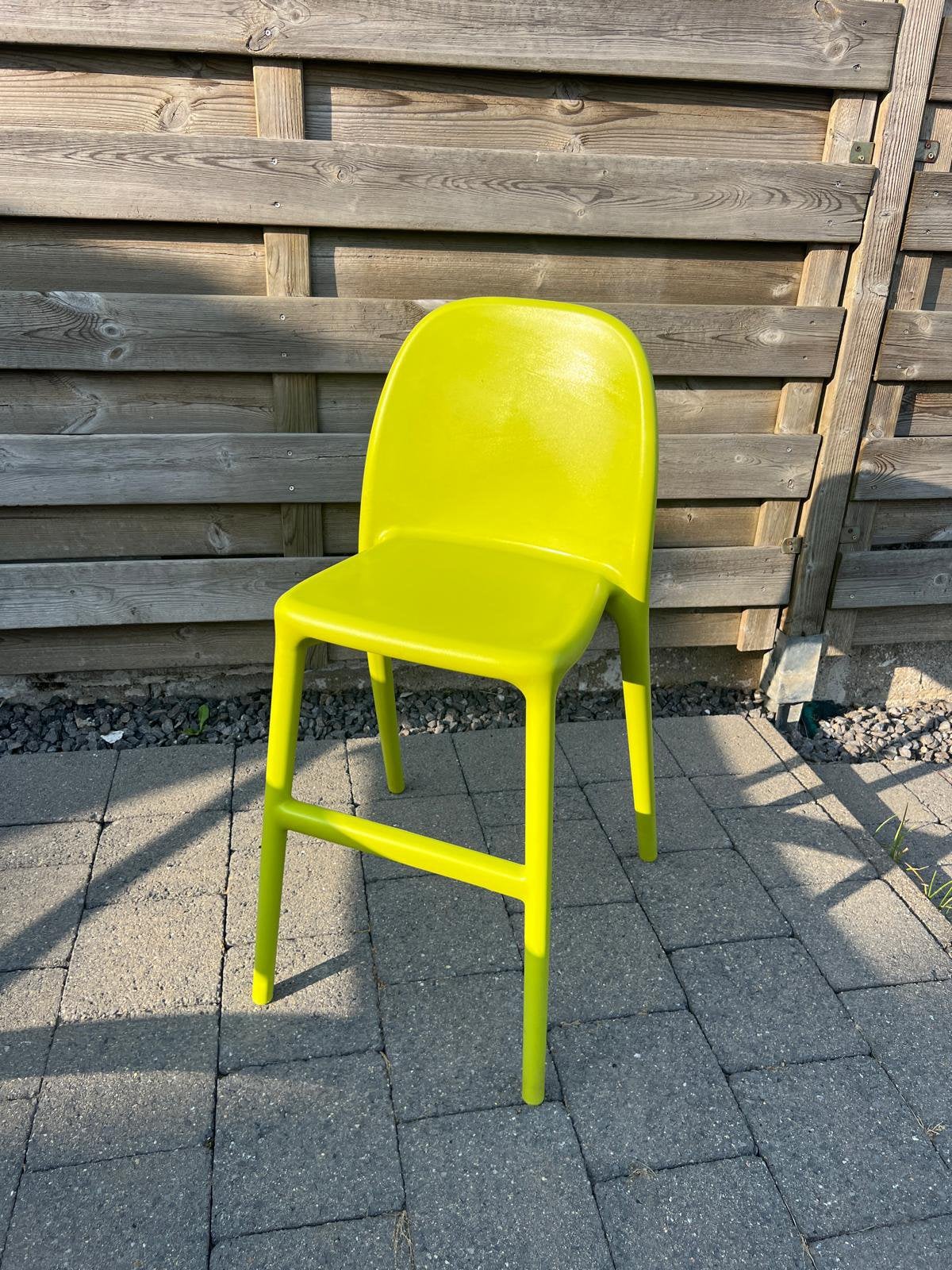 Ikea kinderstoel urban groen, Ophalen, Zo goed als nieuw, Overige typen, Aanschuifbaar