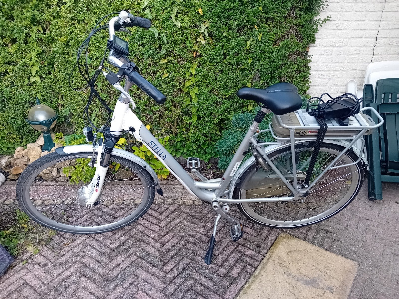 Goede electrische damesfiets Stella Verona, 51 tot 55 cm, Ophalen, 50 km per accu of meer