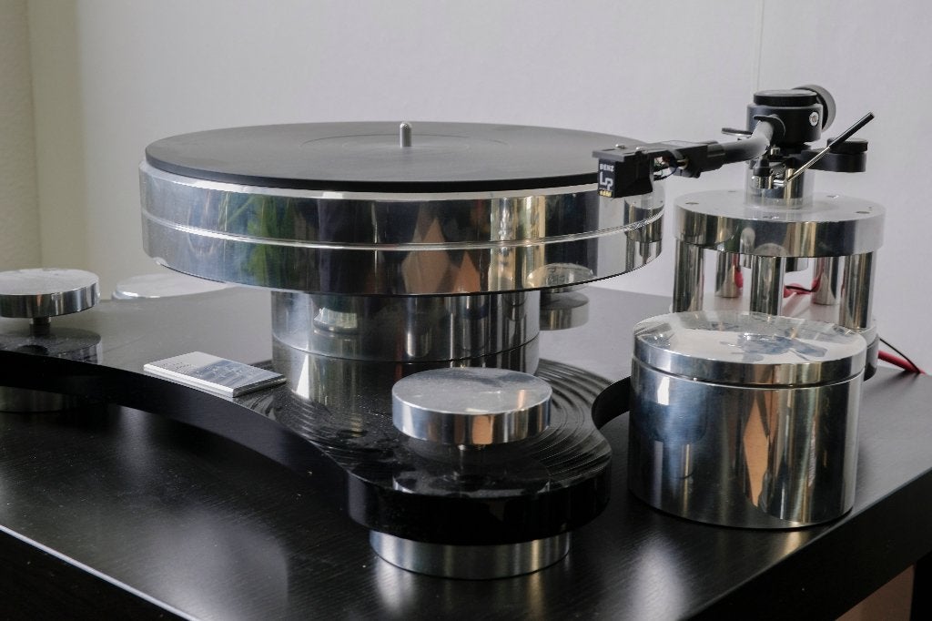Transrotor ZET1, Benz Micro LP-S,  Lukaschek PP1, Pitch-regelaar, Zo goed als nieuw, Platenspeler, Ophalen
