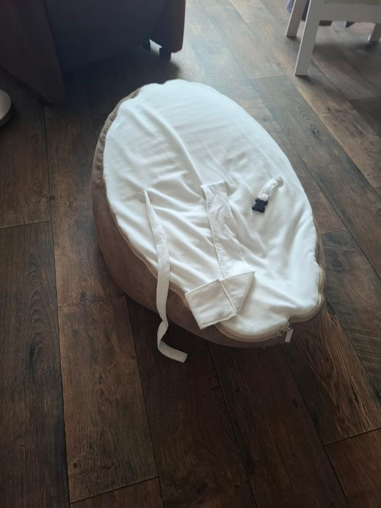 Doomoo Zitzak - Comfortabel en Veilig voor Baby's, Ophalen, Gebruikt, Bruin, Zitzak