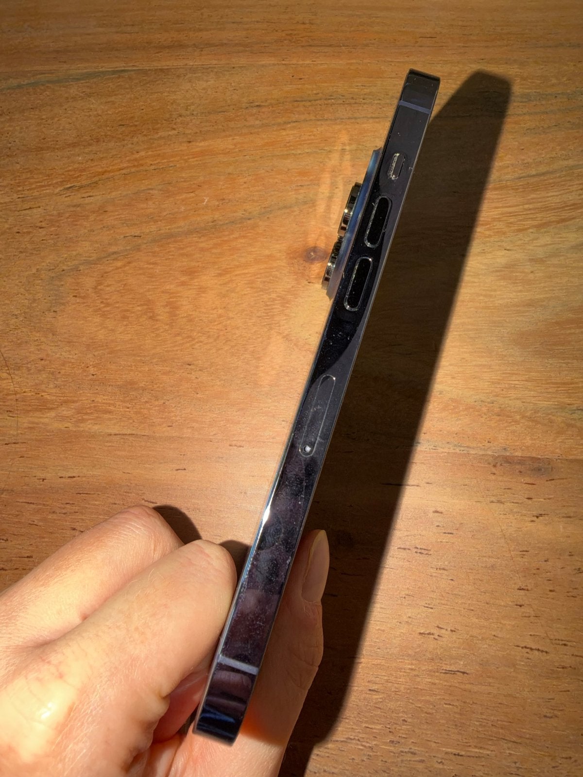 Foto 5 van iPhone 14 Pro 128 GB Paars - 84% batterij, onbeschadigd