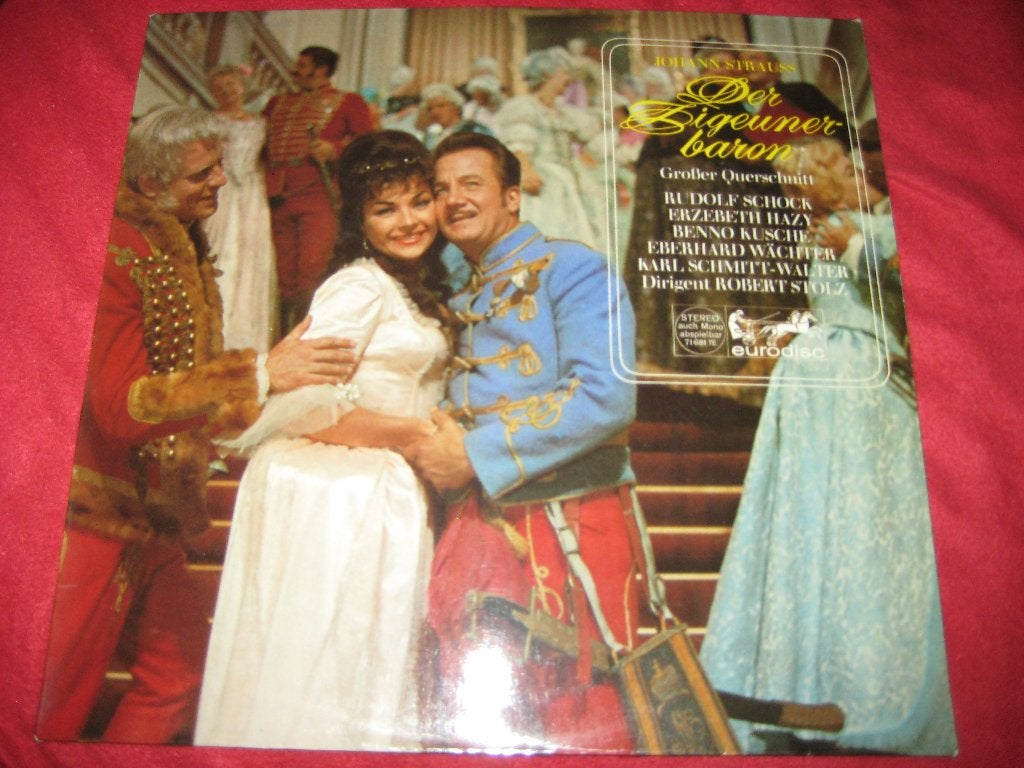 LP, Der Zigeunerbaron, Cd's en Dvd's, Vinyl | Klassiek, Overige typen, Ophalen of Verzenden, Zo goed als nieuw, Romantiek