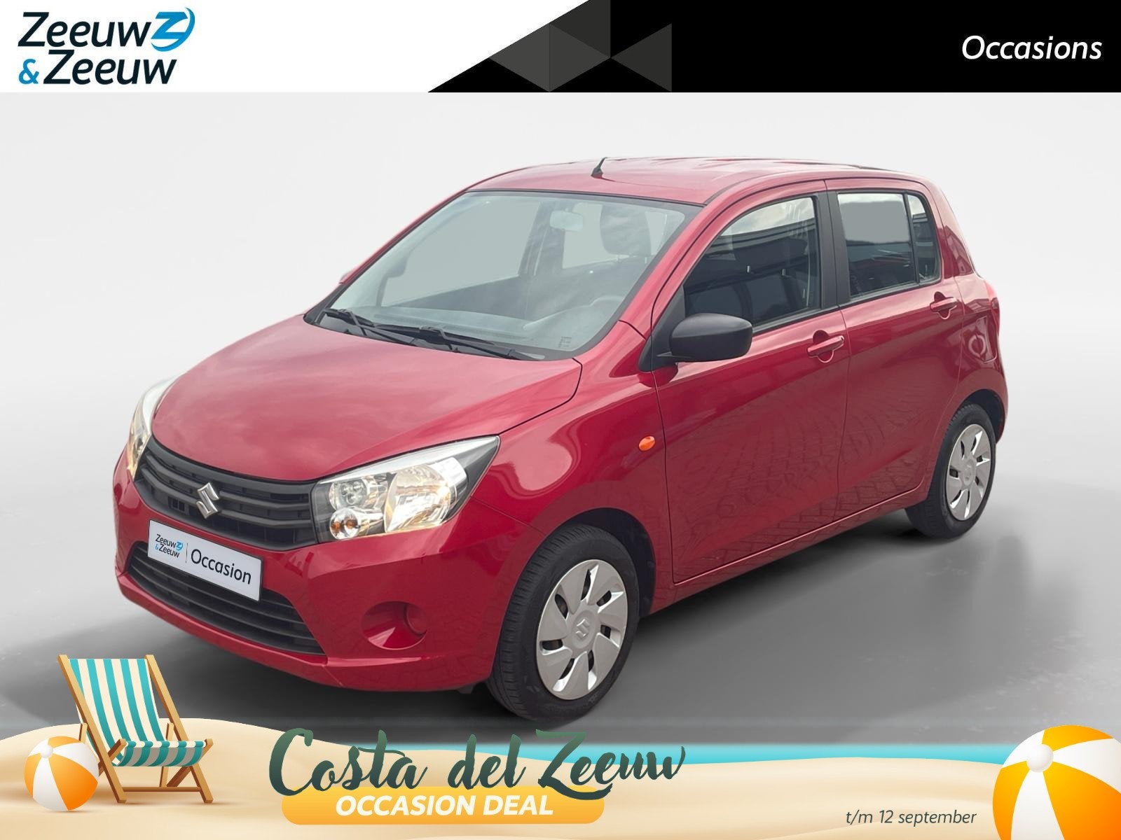 Suzuki Celerio 1.0 Comfort *Trekhaak*Tel Bluetooth*Airco*Leu, Auto's, Suzuki, Stof, Gebruikt, 400 kg, 68 pk