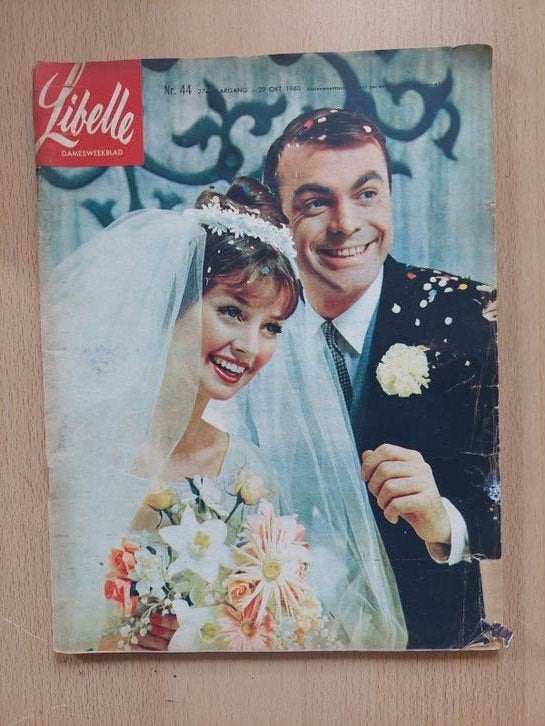 Libelle Damesweekblad Nr. 44 - 29 Okt. 1960, Ophalen of Verzenden, Gelezen, Damesbladen