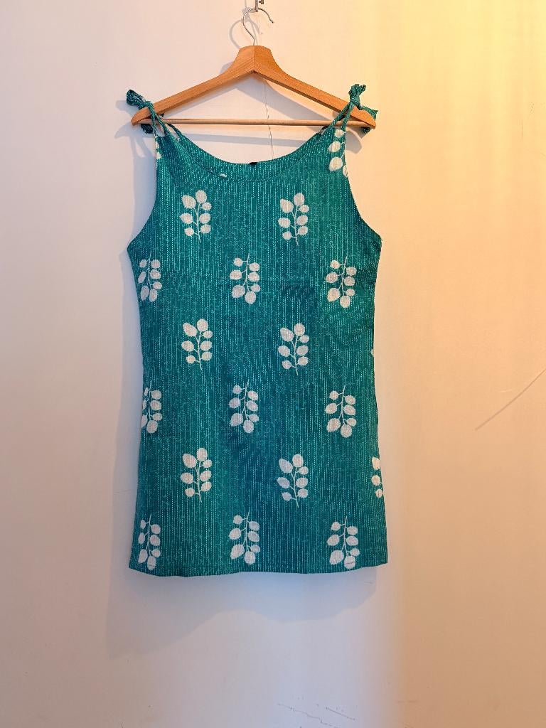 Brand new Teal Printed Kurti/ blouse, Ophalen, Local seller, Overige kleuren, Nieuw