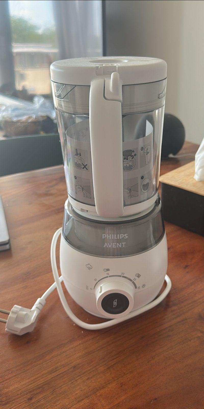 Philips Avent Babyvoedingmaker - Stomen en blenden, Ophalen, Stoomfunctie, Nieuw, Philips Avent