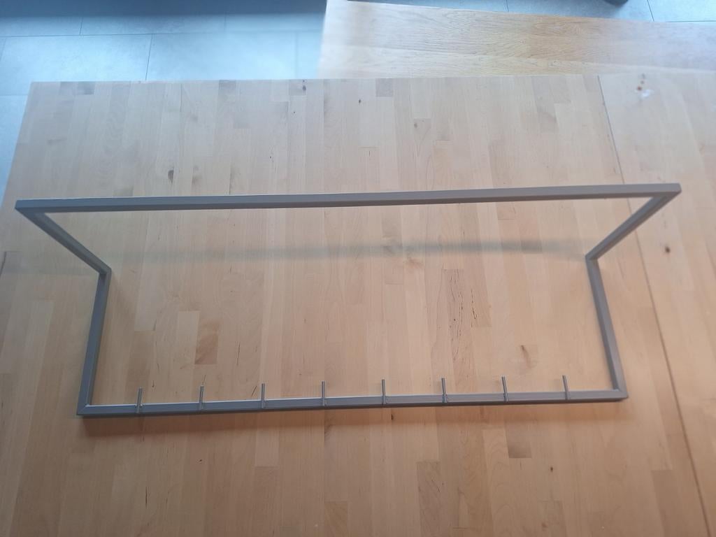 Stalen kapstok L1-900 grijs, scandinavisch design Mllmtr, Huis en Inrichting, Woonaccessoires | Kapstokken, Ophalen, Zo goed als nieuw