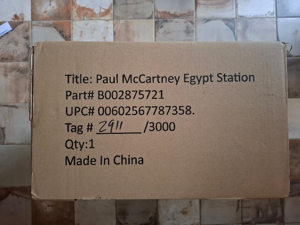 Paul McCartney Egypt Station traveller's edition RARE, Ophalen of Verzenden, Nieuw in verpakking, Overige formaten