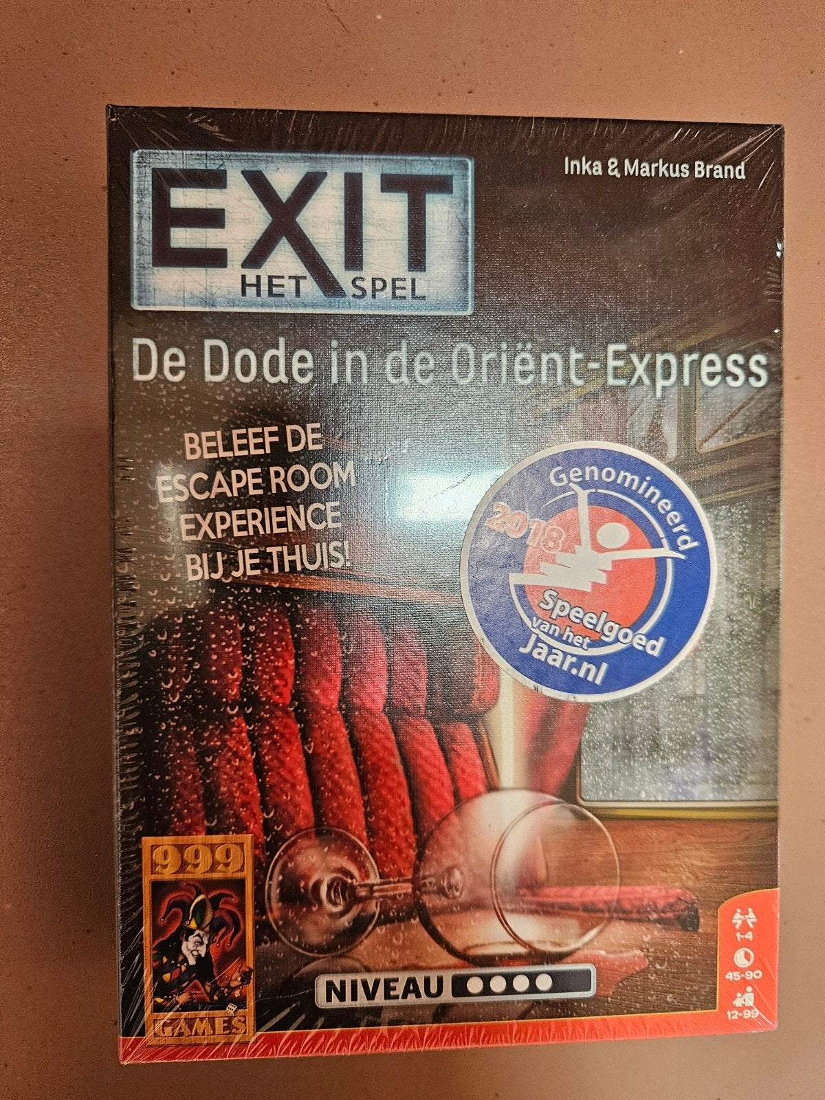 EXIT Het Spel: De Dode in de Oriënt-Express (Nieuw), Ophalen of Verzenden, Nieuw, 999 Games