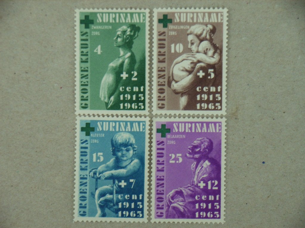 BL   Suriname 420-423 Pf, Postzegels en Munten, Postzegels | Suriname, Ophalen of Verzenden, Postfris
