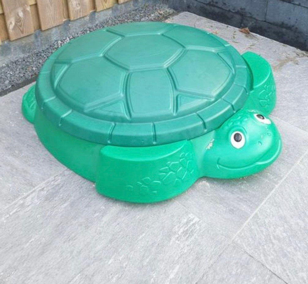 Little tikes zandbak schilpad, Kinderen en Baby's, Speelgoed | Buiten | Zandbakken, Ophalen, Gebruikt