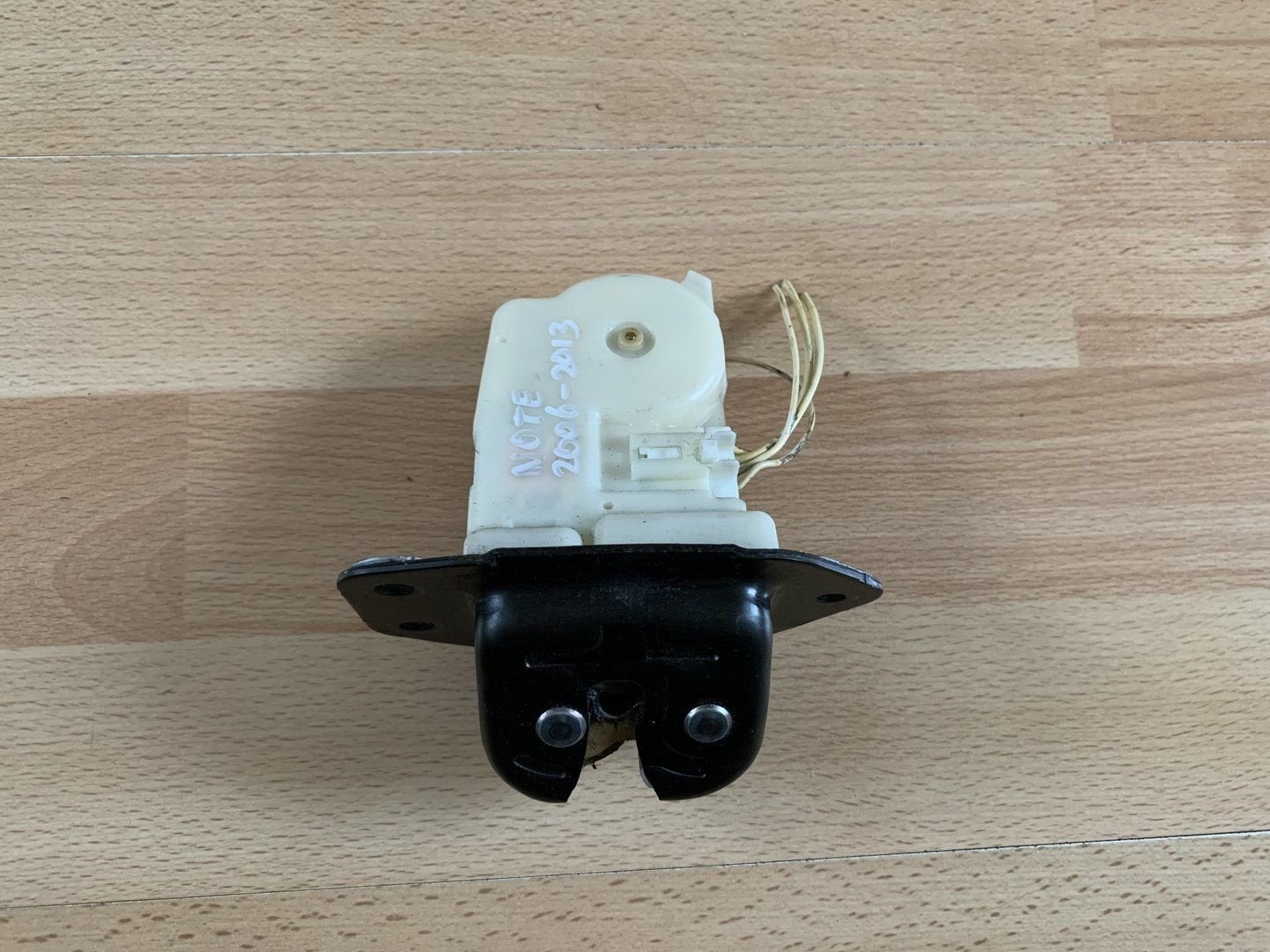 nissan note 2005 tot 2013 E11 achterklepslot slotmechaniek, Gebruikt, -, -, Ophalen of Verzenden