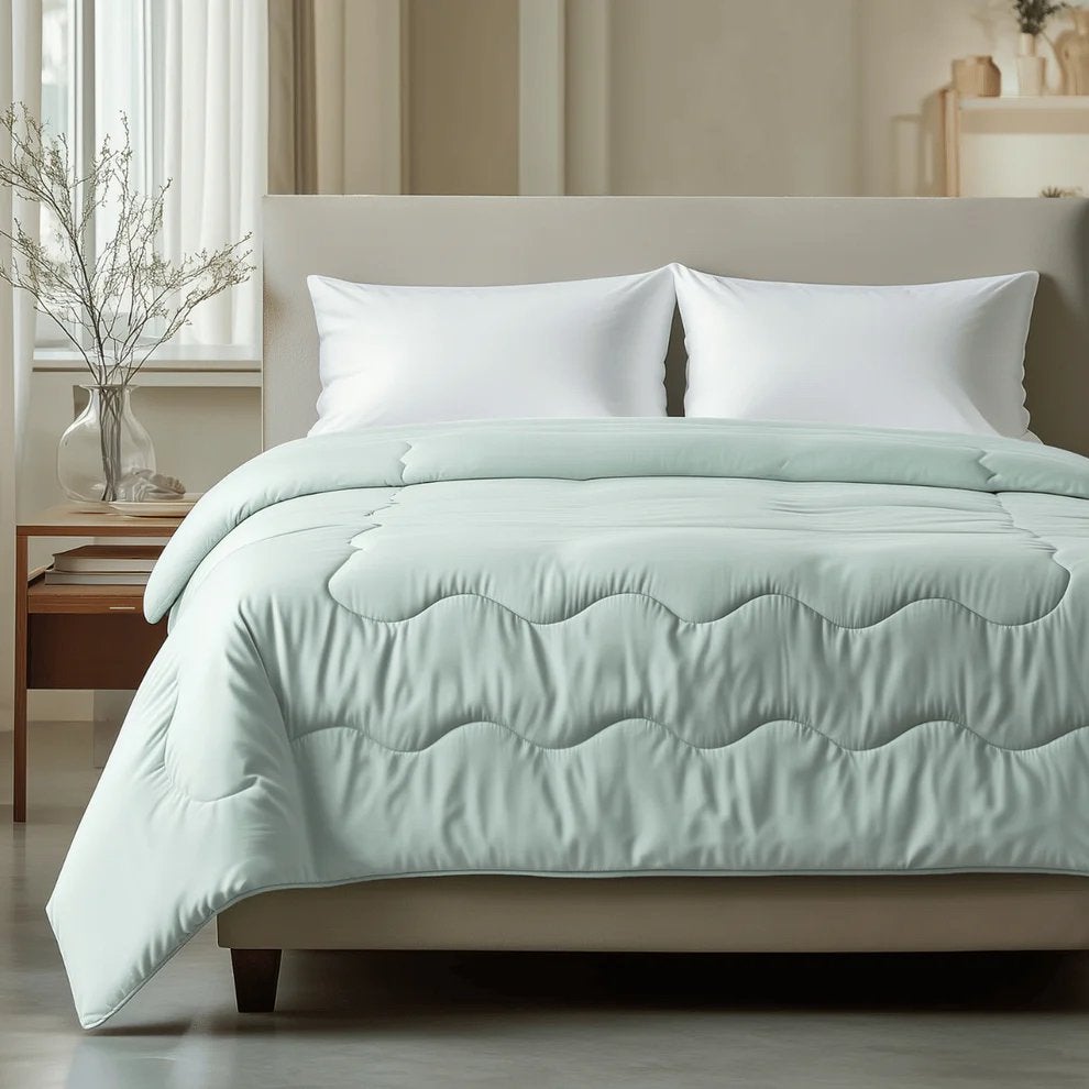 Zelesta cooling zomerdekbed mint NIEUW, Dekbedovertrek, Nieuw, Ophalen of Verzenden, Overige kleuren