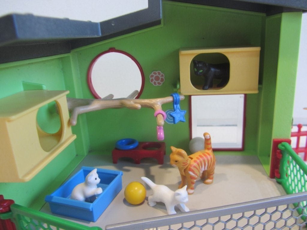 Foto 7 van Playmobil Kattenverblijf – 9276 dieren opvang