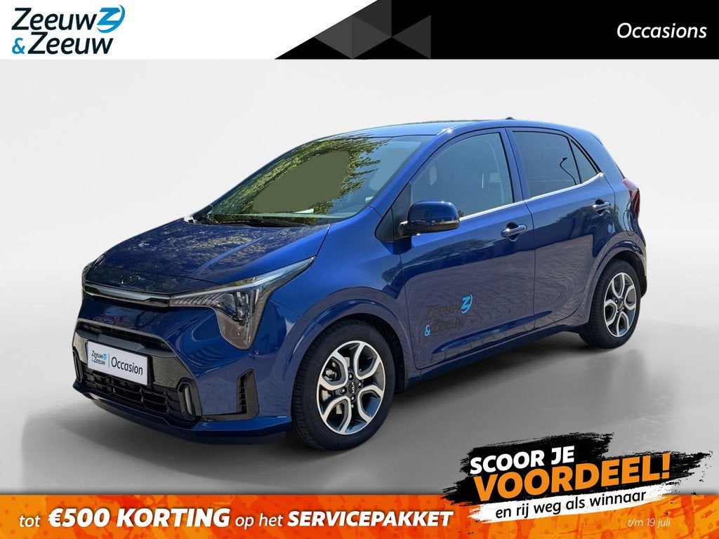 Kia Picanto 1.0 GDi ExecutiveLine AUTOMAAT | STOELVERWARMING, Auto's, Kia, 12 maanden, Stof, Gebruikt, 68 pk