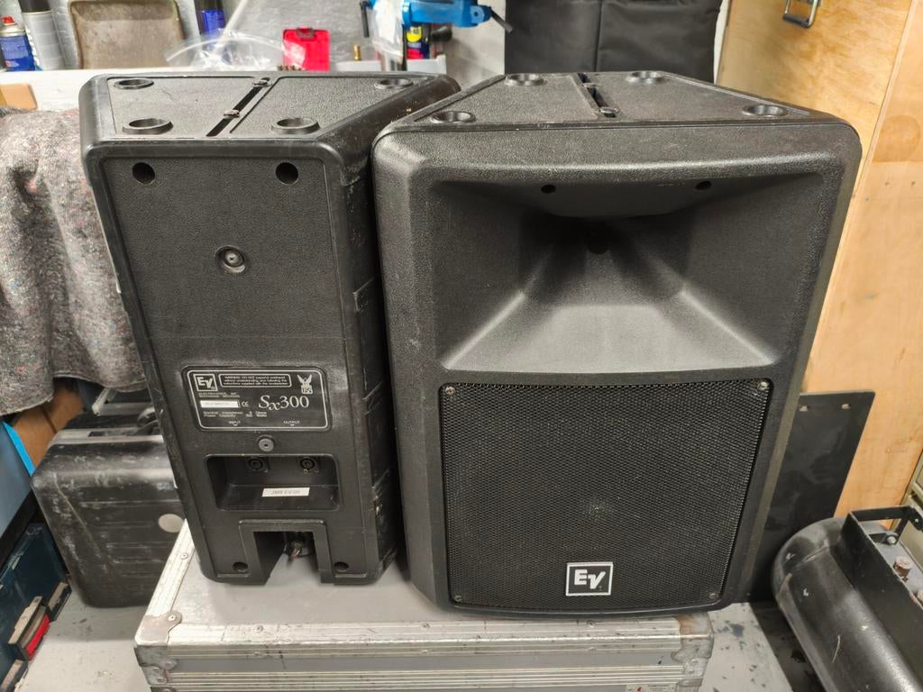 Eletrovoice EV SX-300 set met flightcase, Ophalen, Gebruikt, Overige typen, Overige merken