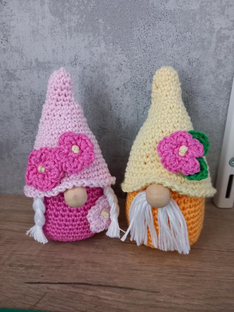 Gehaakte gnoompjes, Hobby en Vrije tijd, Breien en Haken, Ophalen of Verzenden, Nieuw, Haken, Overige typen
