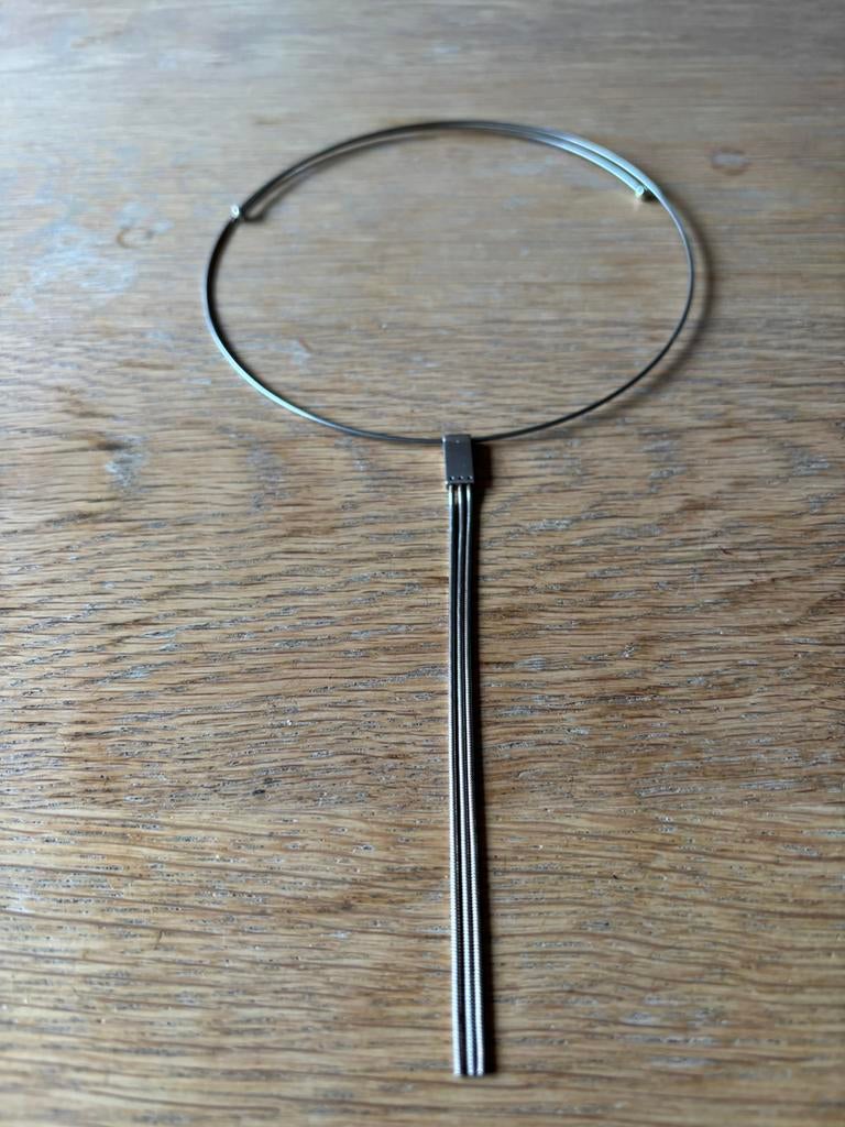 Zilveren Esprit spang….met hanger, Verzenden, Zo goed als nieuw, Zilver, Met hanger