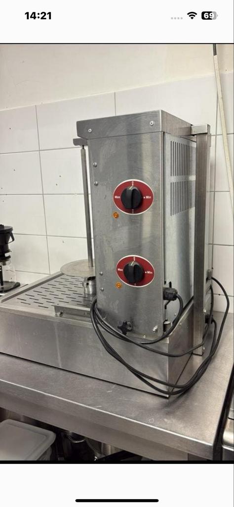 Diamond Döner Kebab Grill GR 40 E - 3600W, Ophalen of Verzenden, Zo goed als nieuw