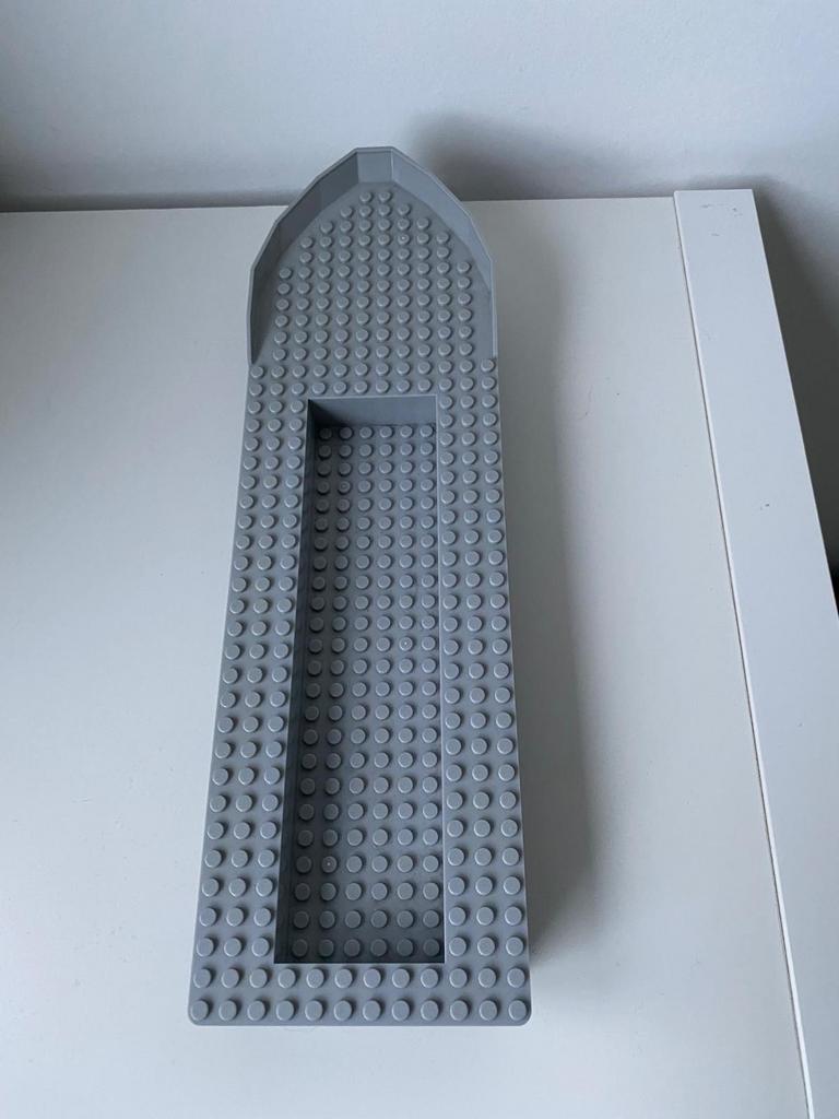 Lego schip romp - grijs/zwart, Gebruikt, Overige thema's, Lego, Ophalen of Verzenden
