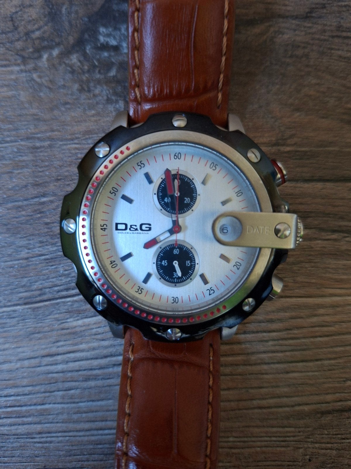D&G Dolce & Gabbana horloge, Staal, Polshorloge, Ophalen, Overige merken