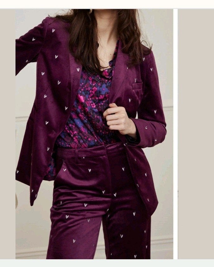Fabienne Chapot Puck Velvet blazer/ jasje maat XS *nieuw *, Fabienne Chapot, Ophalen of Verzenden, Nieuw, Jasje