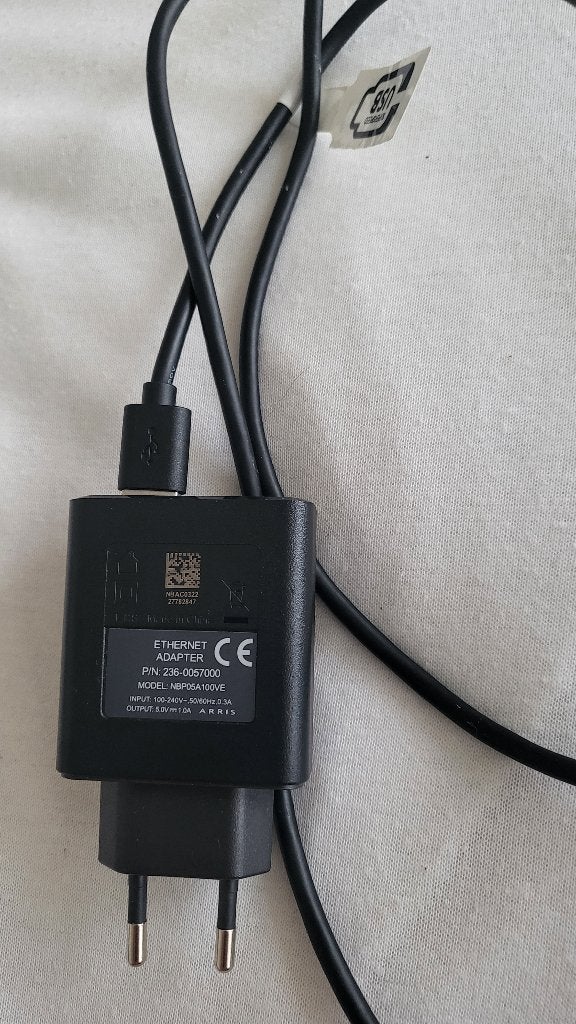 Ethernet Adapter voor Ziggo Next Mini, Ophalen of Verzenden, Zo goed als nieuw, Minder dan 2 meter, Overige kabels