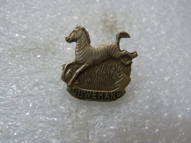 Vintage Ouwehand Zebra Speldje/Pin - Dierenthema, Ophalen of Verzenden, Gebruikt, Dier of Natuur, Speldje of Pin
