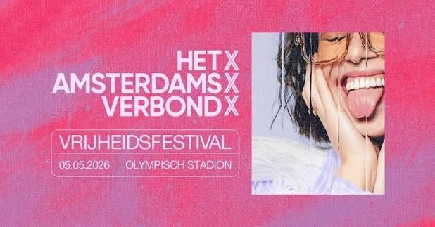 4 tickets Amsterdams Verbond 5 mei, Tickets en Kaartjes, Evenementen en Festivals, Eén persoon
