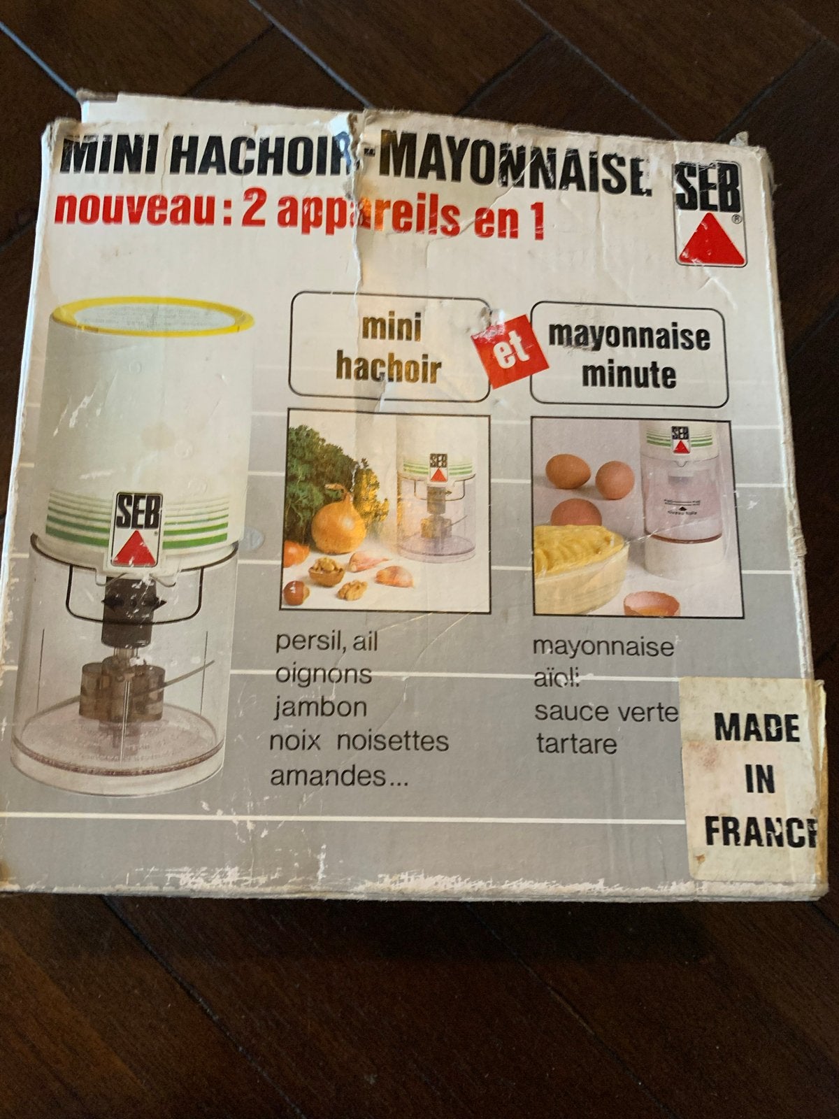 SEB Mayonaise Machine - Maak zelf verse mayonaise in 1 minuu, Ophalen of Verzenden, Gebruikt