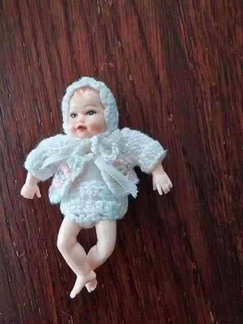 Heidi Ott Popje Baby - 4.5 cm, Ophalen of Verzenden, Nieuw, Babypop