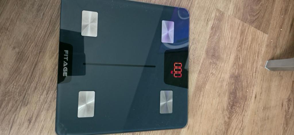 FitAge Smart Weegschaal - Zo goed als nieuw, Sport en Fitness, Fitnessmaterialen, Ophalen of Verzenden, Gebruikt, Overige typen